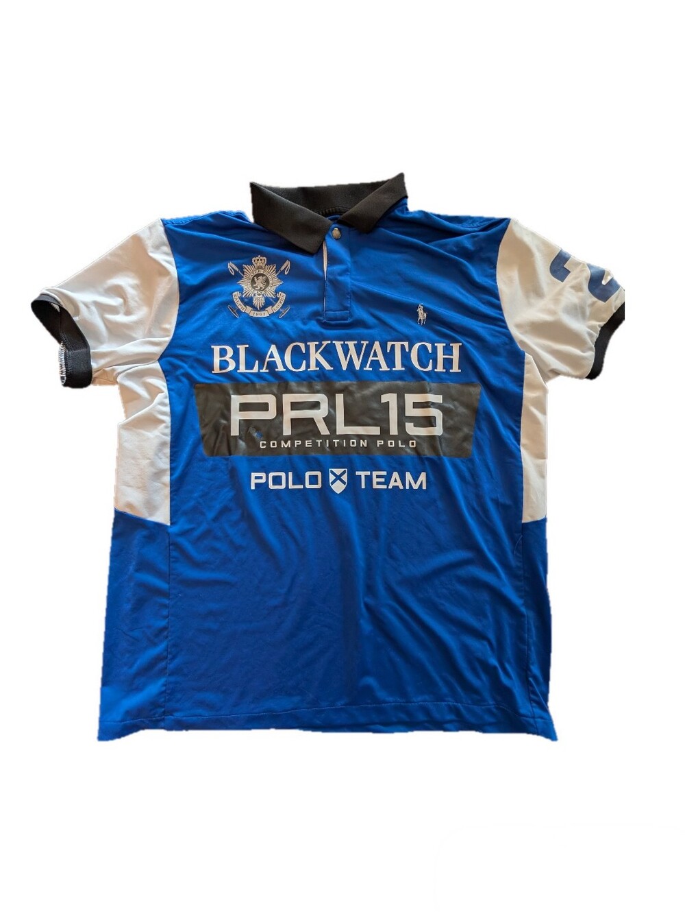 Polo Ralph Lauren Blackwatch Custom FitPolo Team Shirt, Size L